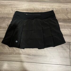Lululemon Athletica Black Mini Skirt